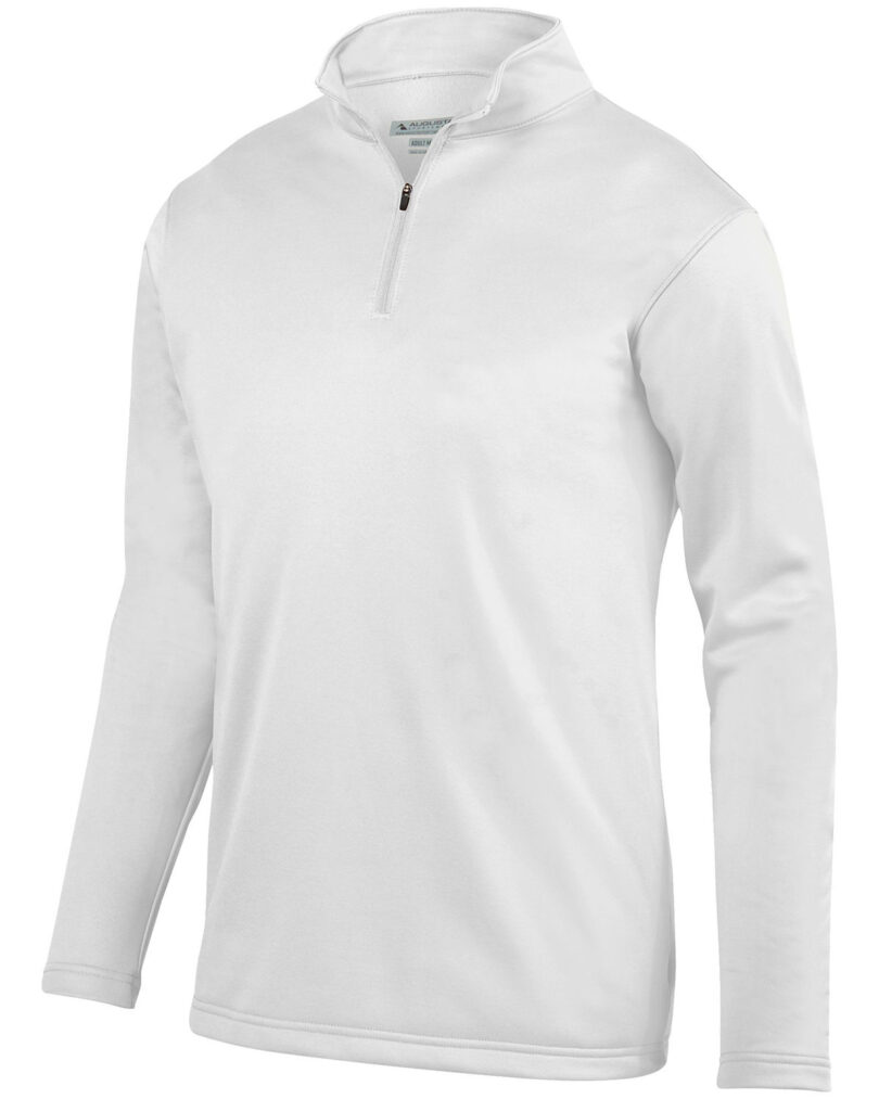 Youth Wicking Fleece Quarter-Zip Pullover