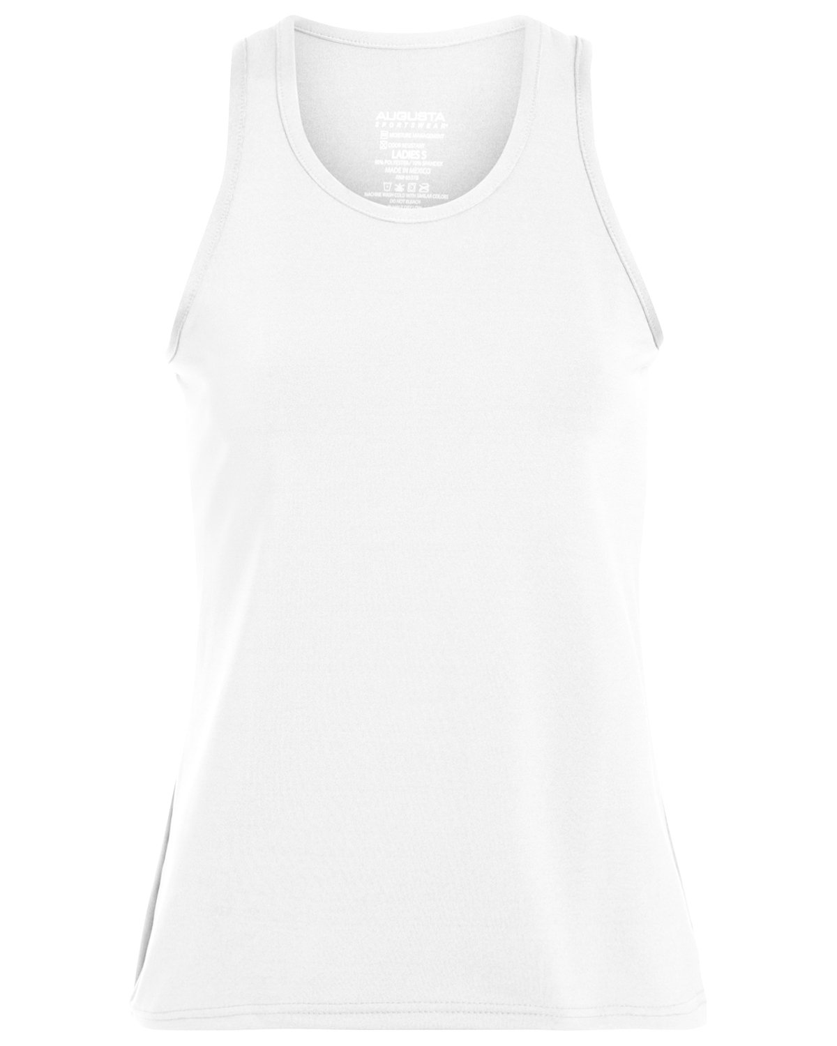 Ladies' Polyester Spandex Racer Tank