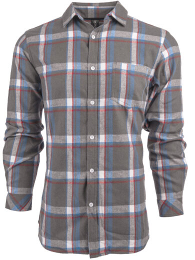 Ladies' Yarn-Dyed Long Sleeve Plaid Flannel Shirt