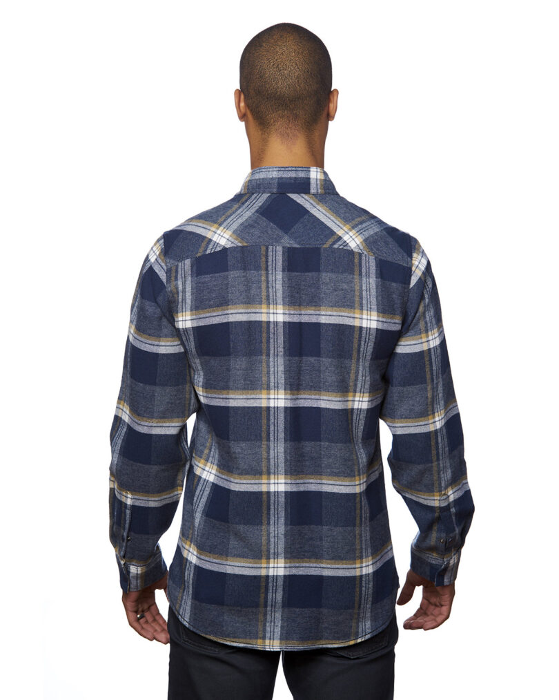 Men's Snap-Front Flannel Shirt - Image 2