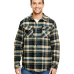 Adult Quilted Flannel Jacket