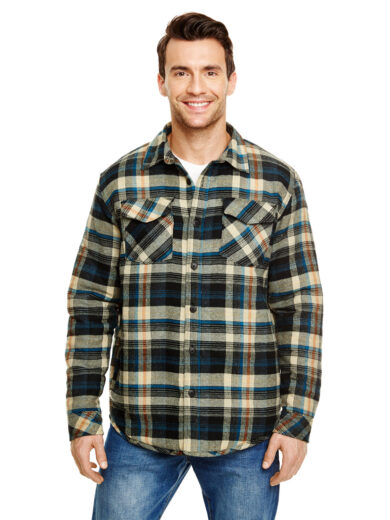 Adult Quilted Flannel Jacket