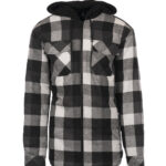 Men's Hooded Flannel Jacket
