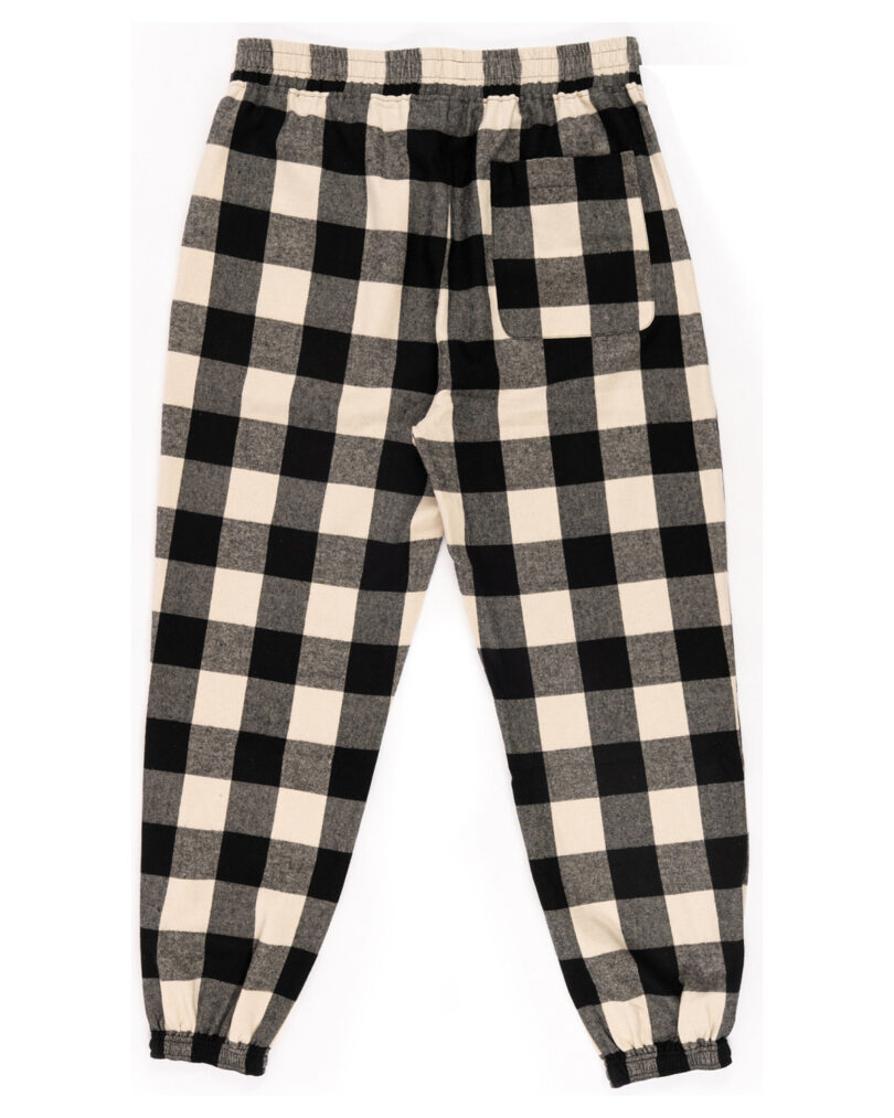 Unisex Flannel Jogger - Image 2