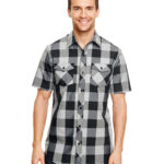Men's Buffalo Plaid Woven Shirt