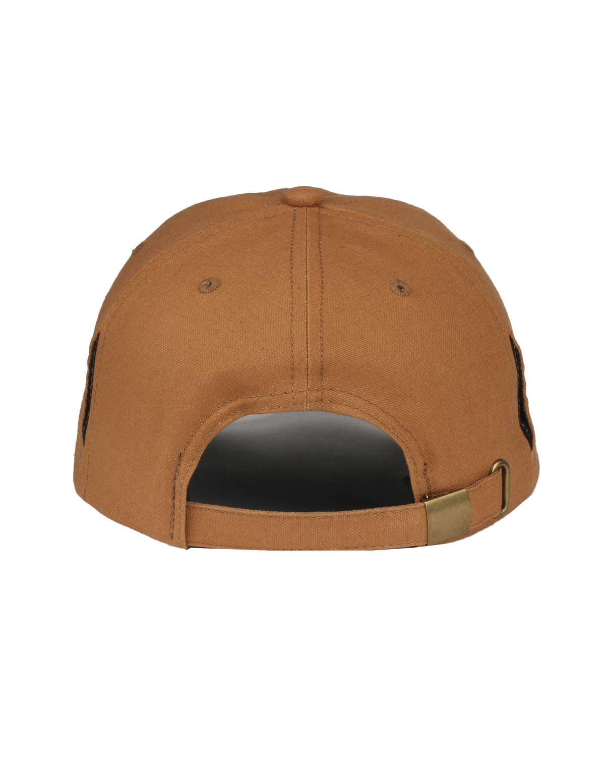 Cargo Unstructured Solid Back With Side Pockets Hat - Image 2