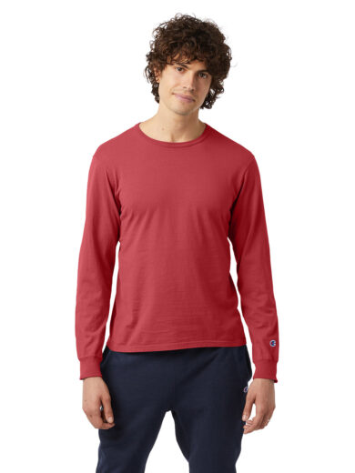 Unisex Long-Sleeve Garment Dyed T-Shirt