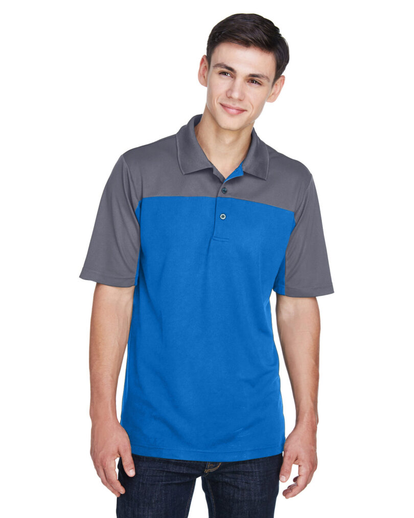 Men's Balance Colorblock Performance Piqu  Polo