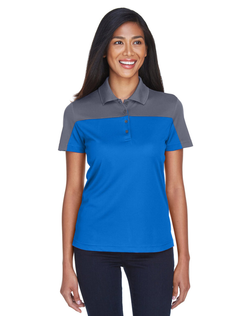 Ladies' Balance Colorblock Performance Piqu  Polo