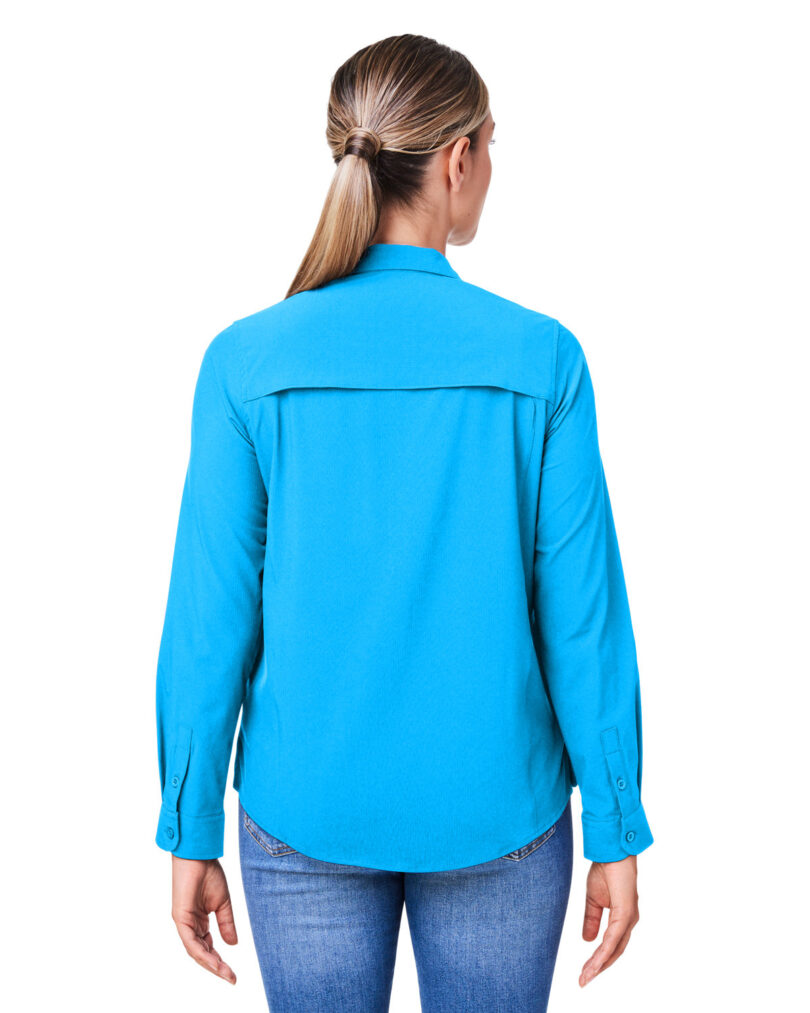 Ladies' Ultra UVP  Long-Sleeve Marina Shirt - Image 2