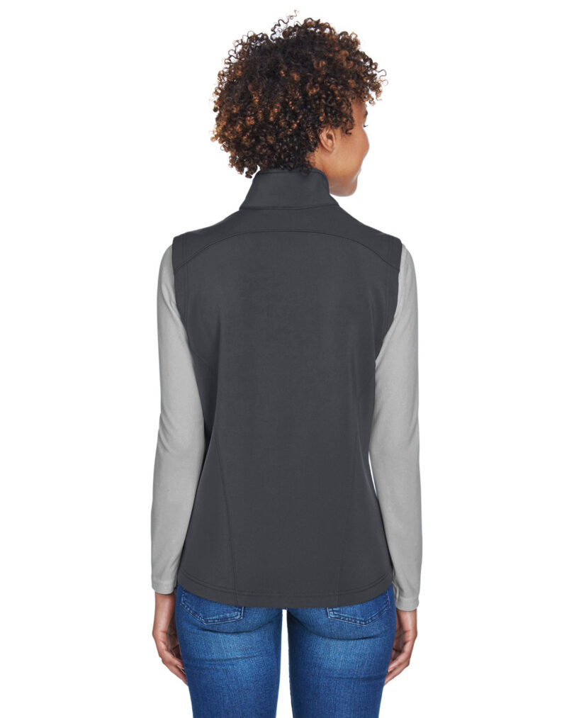 Ladies' Cruise Two-Layer Fleece Bonded Soft Shell Vest - Image 2
