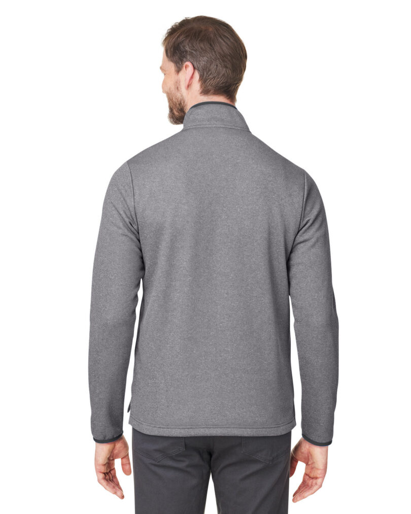 Men's Venture Heathered Stripe Quarter-Zip - Image 2
