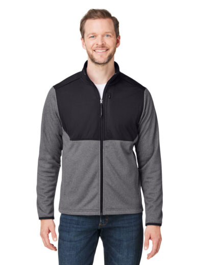 Men's Venture Heathered Stripe Hybrid Jacket