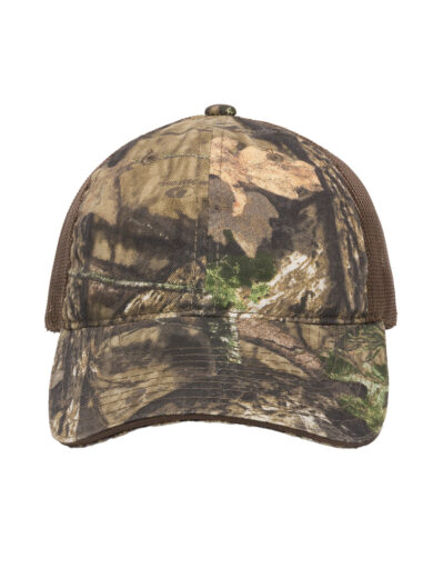 Unstructured Canvas Camo Cap