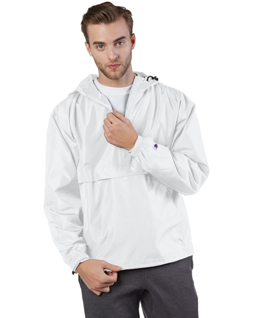 Adult Packable Anorak Quarter-Zip Jacket