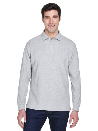 Men's Pima Piqu  Long-Sleeve Polo