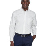 Men's Crown Collection  Gingham Check Woven Shirt