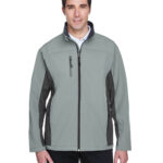 Men's Soft Shell Colorblock Jacket