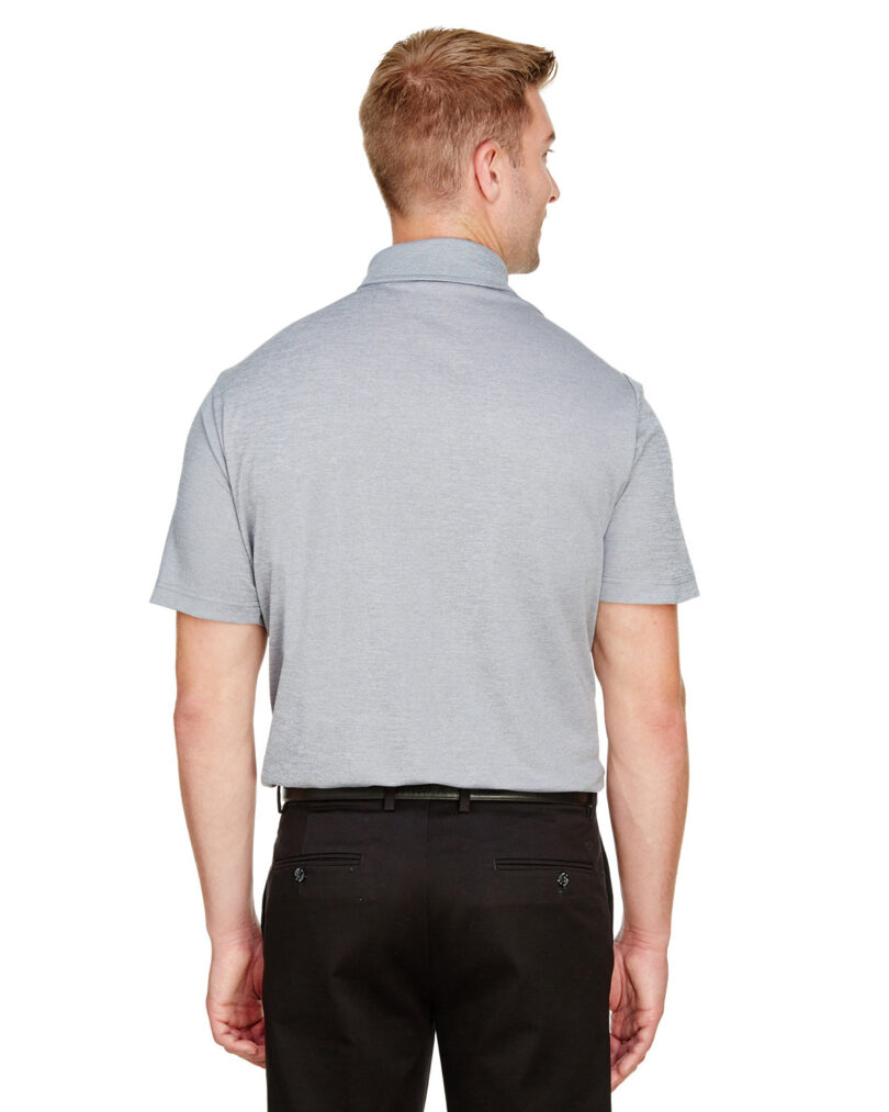 CrownLux Performance  Men's Address Melange Polo - Image 2