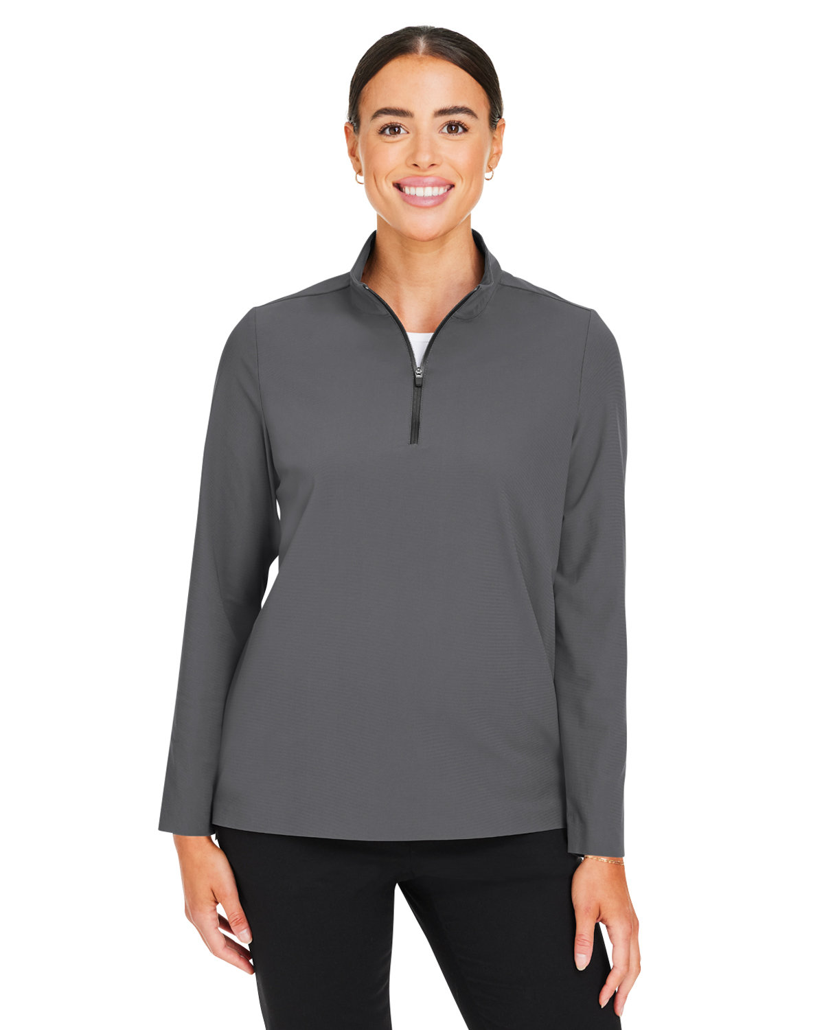 CrownLux Performance Ladies' Windsor Welded Quarter-Zip