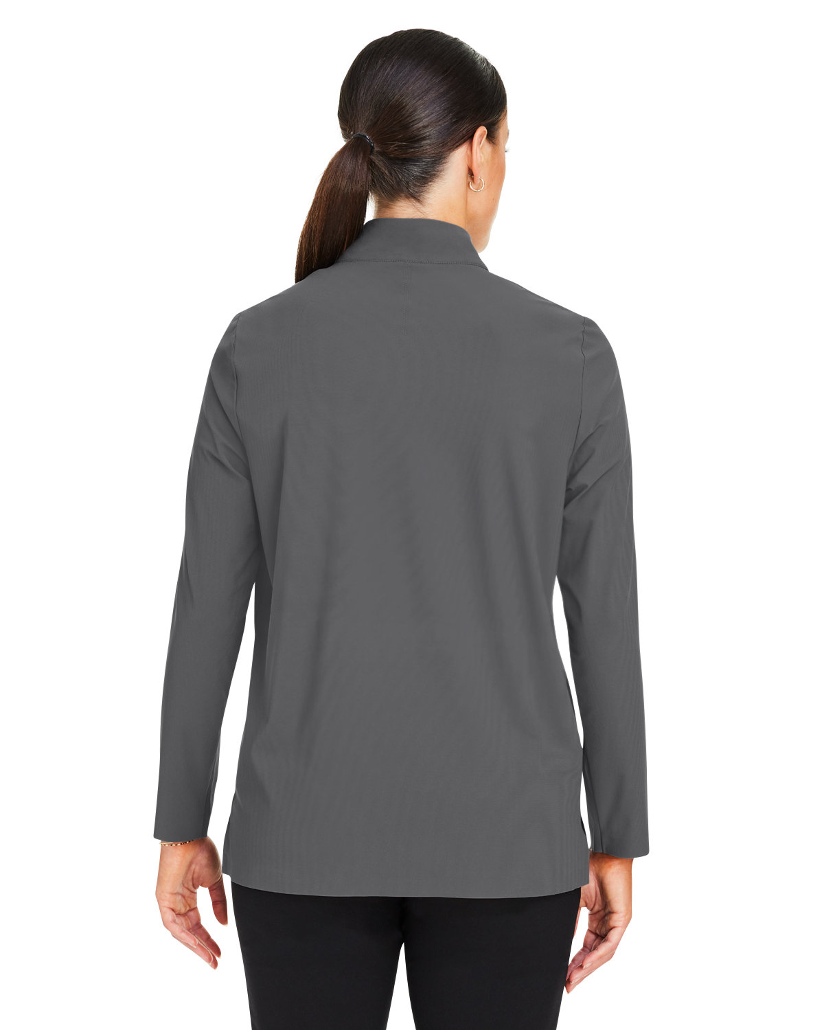CrownLux Performance Ladies' Windsor Welded Quarter-Zip - Image 2