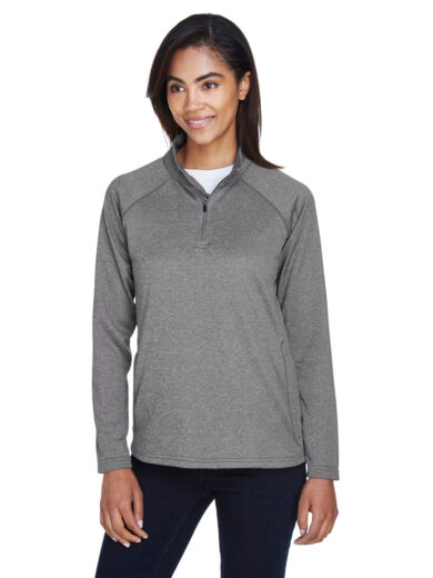 Ladies' Stretch Tech-Shell  Compass Quarter-Zip