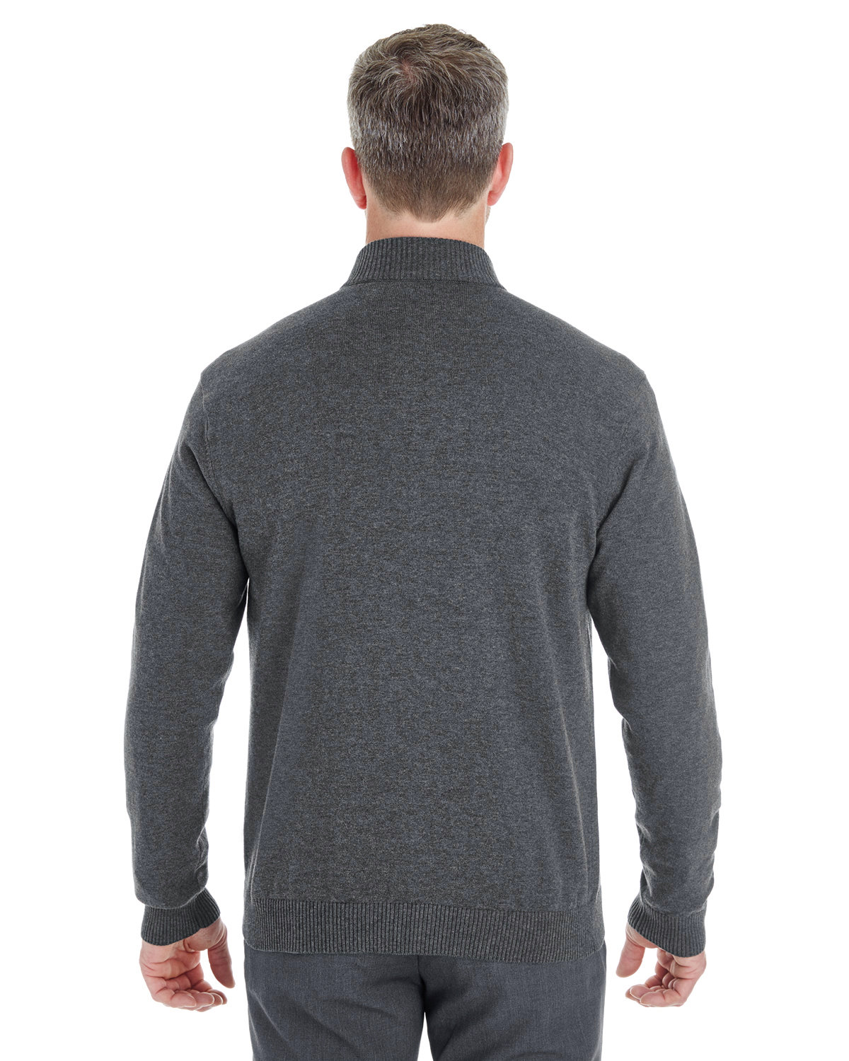 Men's Manchester Fully-Fashioned Quarter-Zip Sweater - Image 2