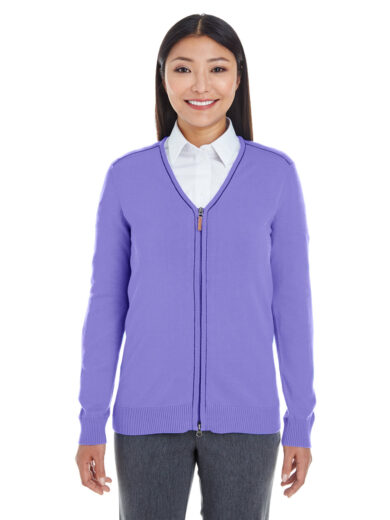 Ladies' Manchester Fully-Fashioned Full-Zip Cardigan Sweater