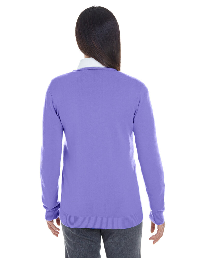 Ladies' Manchester Fully-Fashioned Full-Zip Cardigan Sweater - Image 2