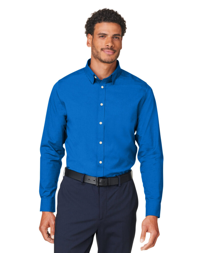 CrownLux Performance  Men's Spencer Poplin Shirt