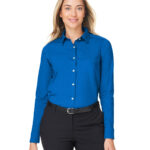 CrownLux Performance  Ladies' Spencer Poplin Shirt