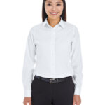 Ladies' Crown Collection  Royal Dobby Woven Shirt