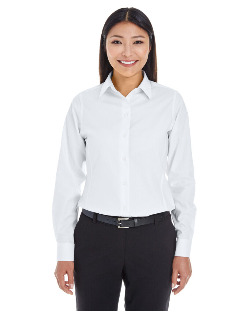 Ladies' Crown Collection  Royal Dobby Woven Shirt