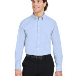 CrownLux Performance  Men's Microstripe Shirt