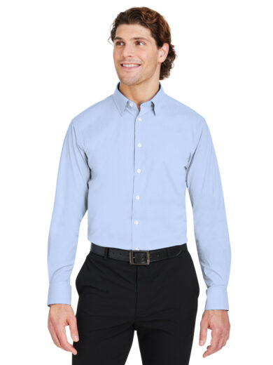 CrownLux Performance  Men's Microstripe Shirt