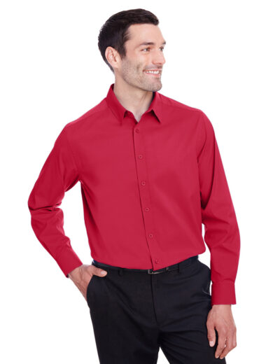 CrownLux Performance  Men's Stretch Woven Shirt