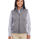 Ladies' Newbury M lange Fleece Vest