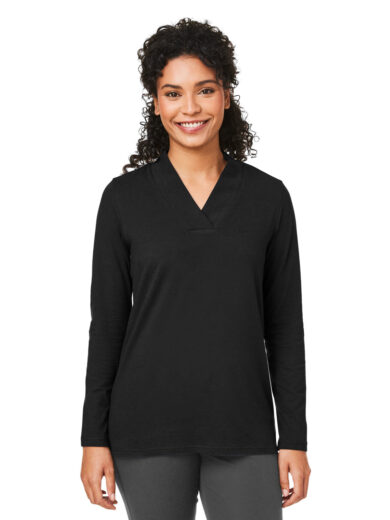 Ladies' Raleigh Shawl Collar Knit Top