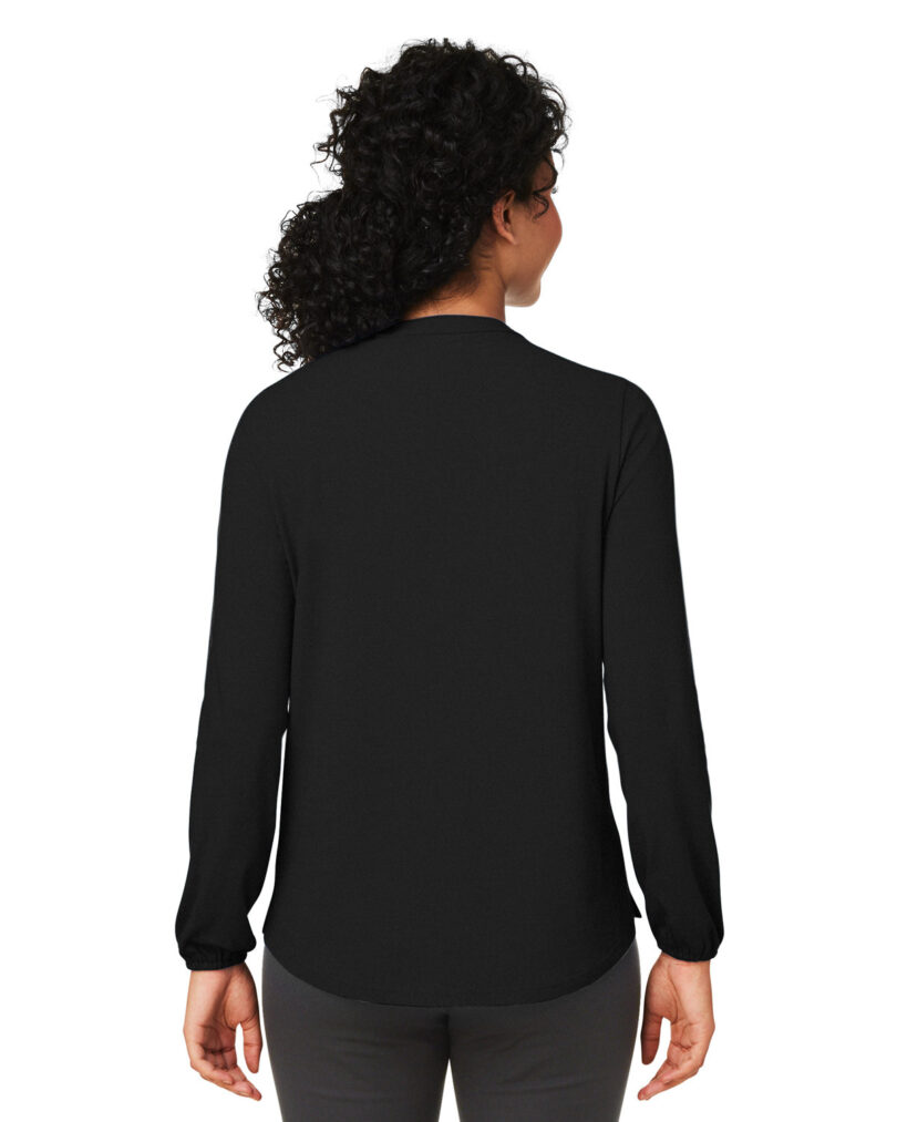 Ladies' Raleigh Half-Placket Knit Top - Image 2