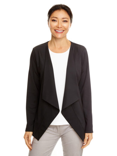 Ladies' Perfect Fit  Draped Open Blazer