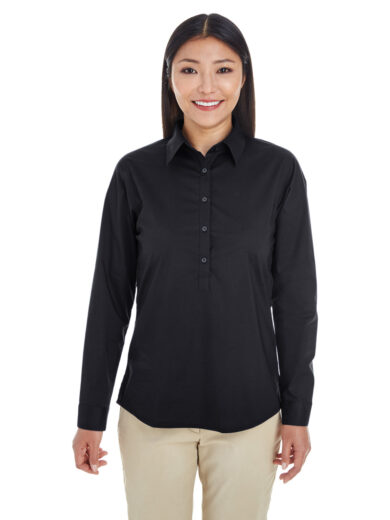 Ladies' Perfect Fit  Half-Placket Tunic Top