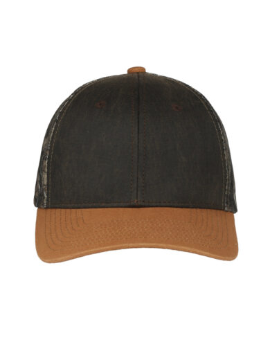 Structured Camo Mesh Back Hat