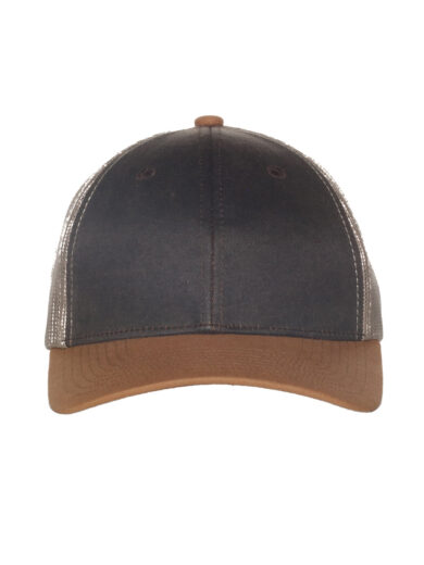 Structured Tri-Color Mesh Back Trucker