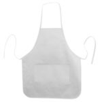 Heather NL2R Long Round Bottom Cotton Twill Apron