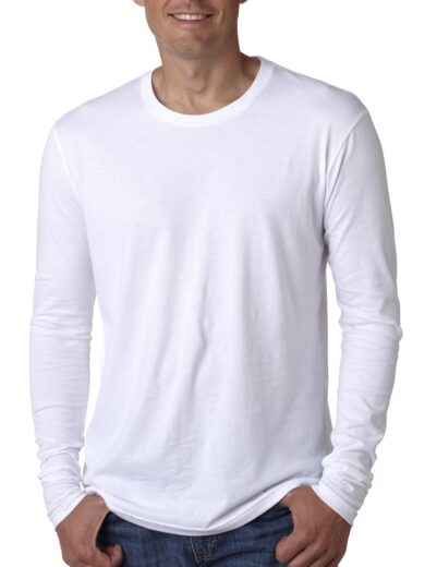 Men's Cotton Long-Sleeve Crew