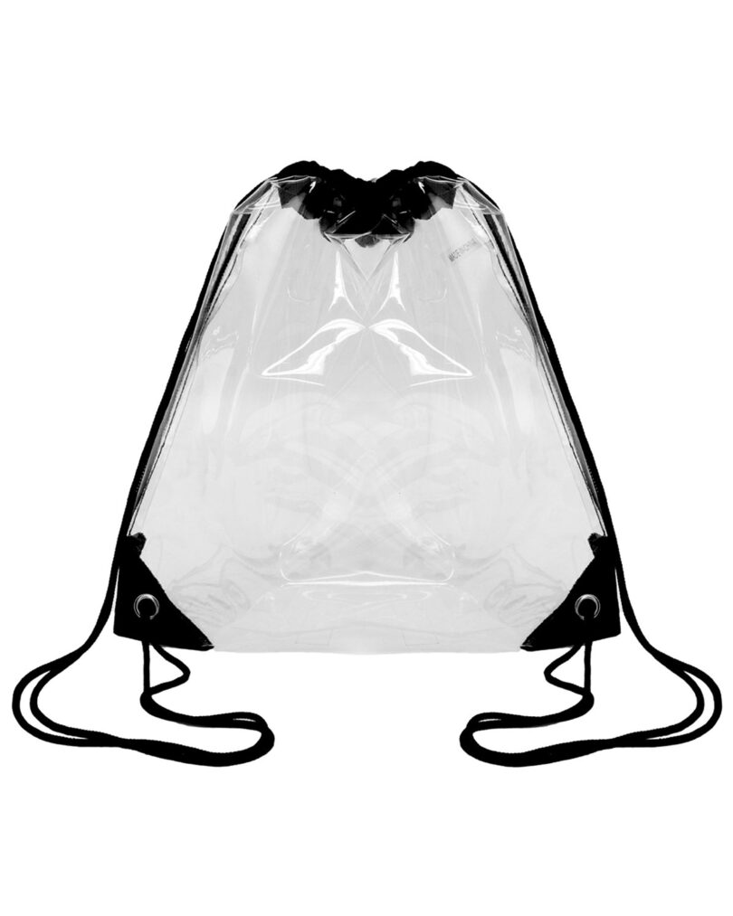 Clear Drawstring Bag