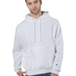 Reverse Weave  Pullover Hooded Sweatshirt