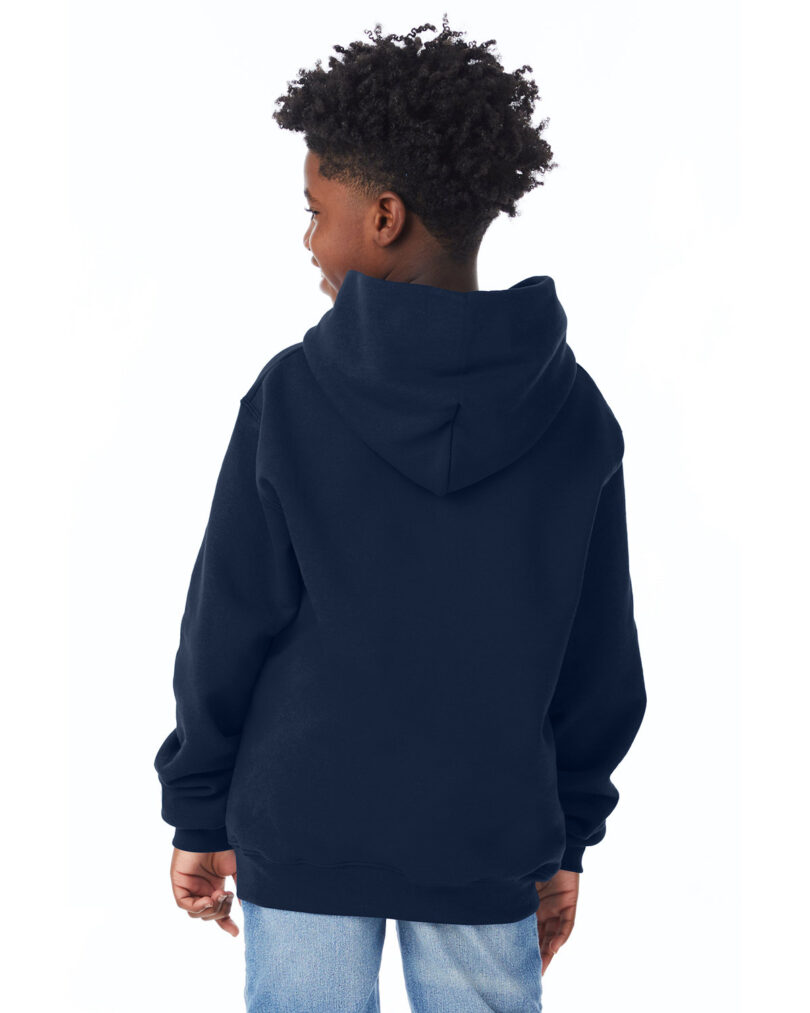 Youth Powerblend  Pullover Hooded Sweatshirt - Image 2