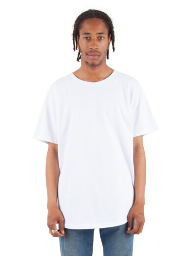 Adult Curved Hem Long T-Shirt