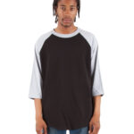 Adult Three-Quarter Sleeve Raglan T-Shirt